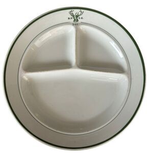 Jackson China B.P.O.E. 349 Elks Lodge DuBois Pa Sectional 10 1/2”  Plate